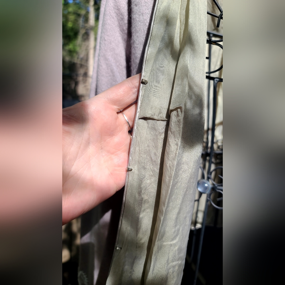 🎉HOST PICK🎊Star Light Co. Vintage lavender embroidered & lined sweater szS - Picture 9 of 13